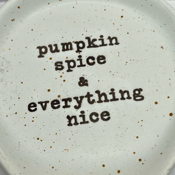 NWOT Pumpkin Spice & Everything Nice ceramic spoon rest - Picture 2 of 5